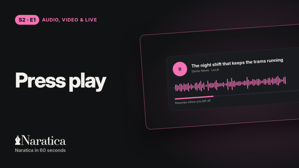 Press play