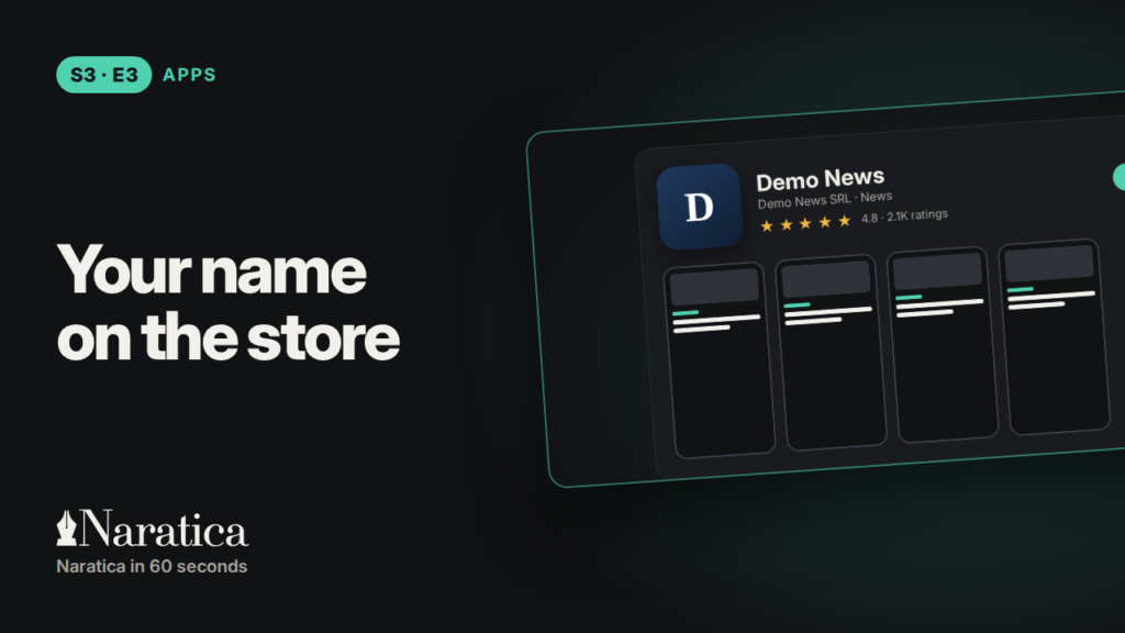 Your name on the store